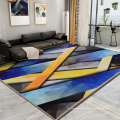 Carpet with abstract geometric  cartoon design